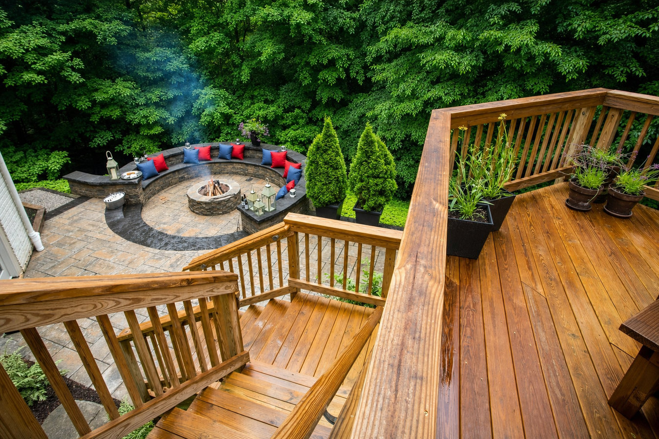 Multi-level decks